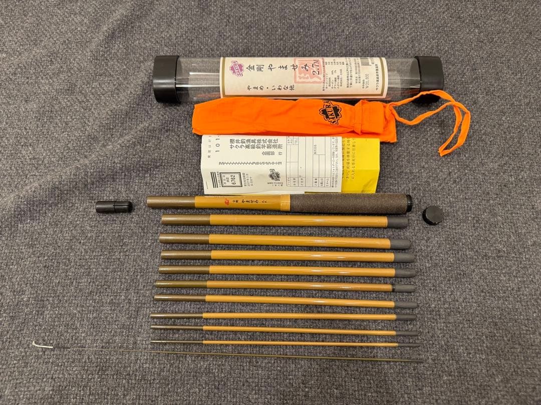 テンカラ竿　金剛やませみ　2.7m サクラ