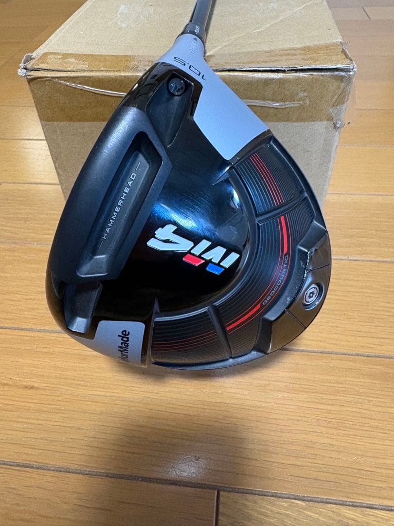 クマ【極美品】テーラーメイド Ｍ4ドライバー10.５度 純正Ｒシャフト