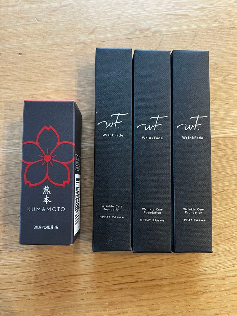 Wrinkle Fade 薬用リンクルカバー ファンデーション＋美容オイル