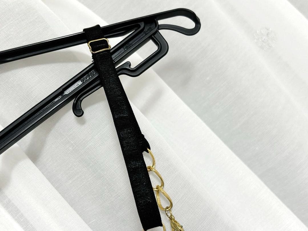 GOLDS♡初期デザイン♡ドット柄キャミトップス♡2点セット♡ホワイト×ブラック