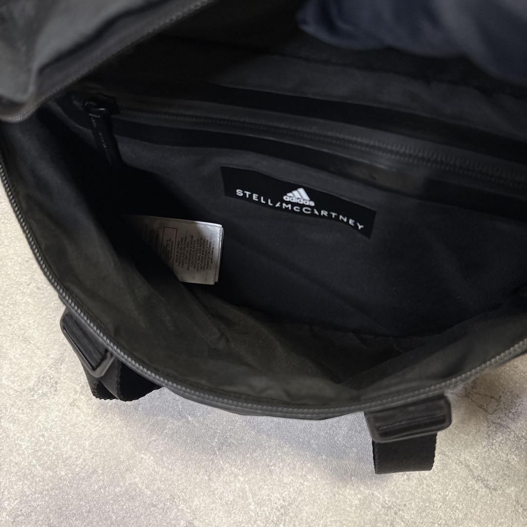 ななadidas ステラマッカートニー ボディバック ウエストポーチ 黒