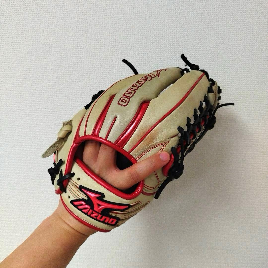 071 ミズノ 即戦力 型抜群 軟式 内野手用グローブ