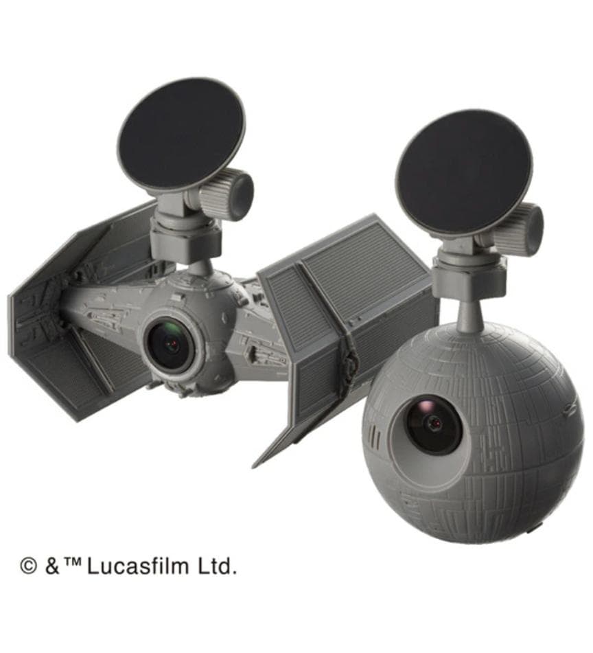 スターウォーズドライブレコーダー　SW-MS01F・SW-MS01R　ディズニー