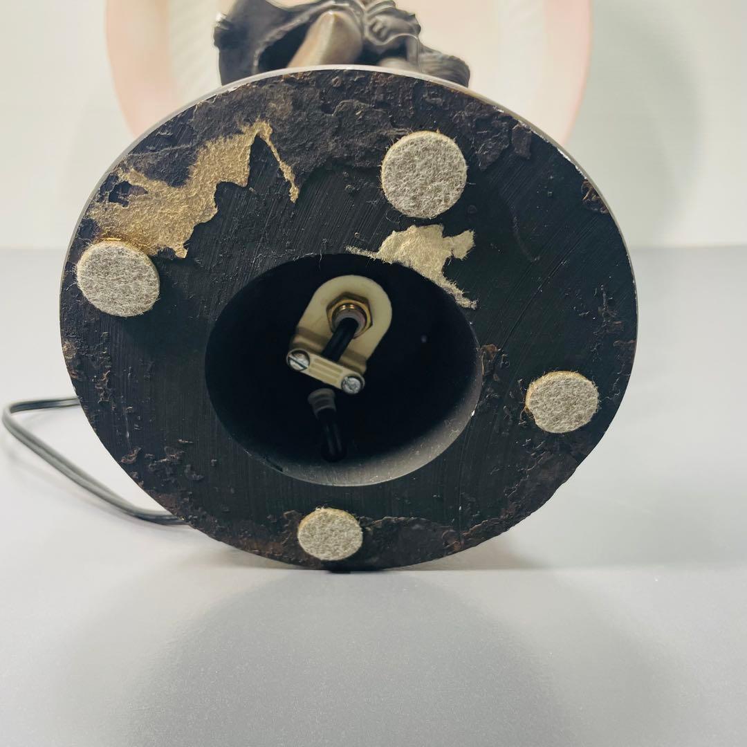 ヴィンテージ 彫刻ランプ テーブルランプ 照明