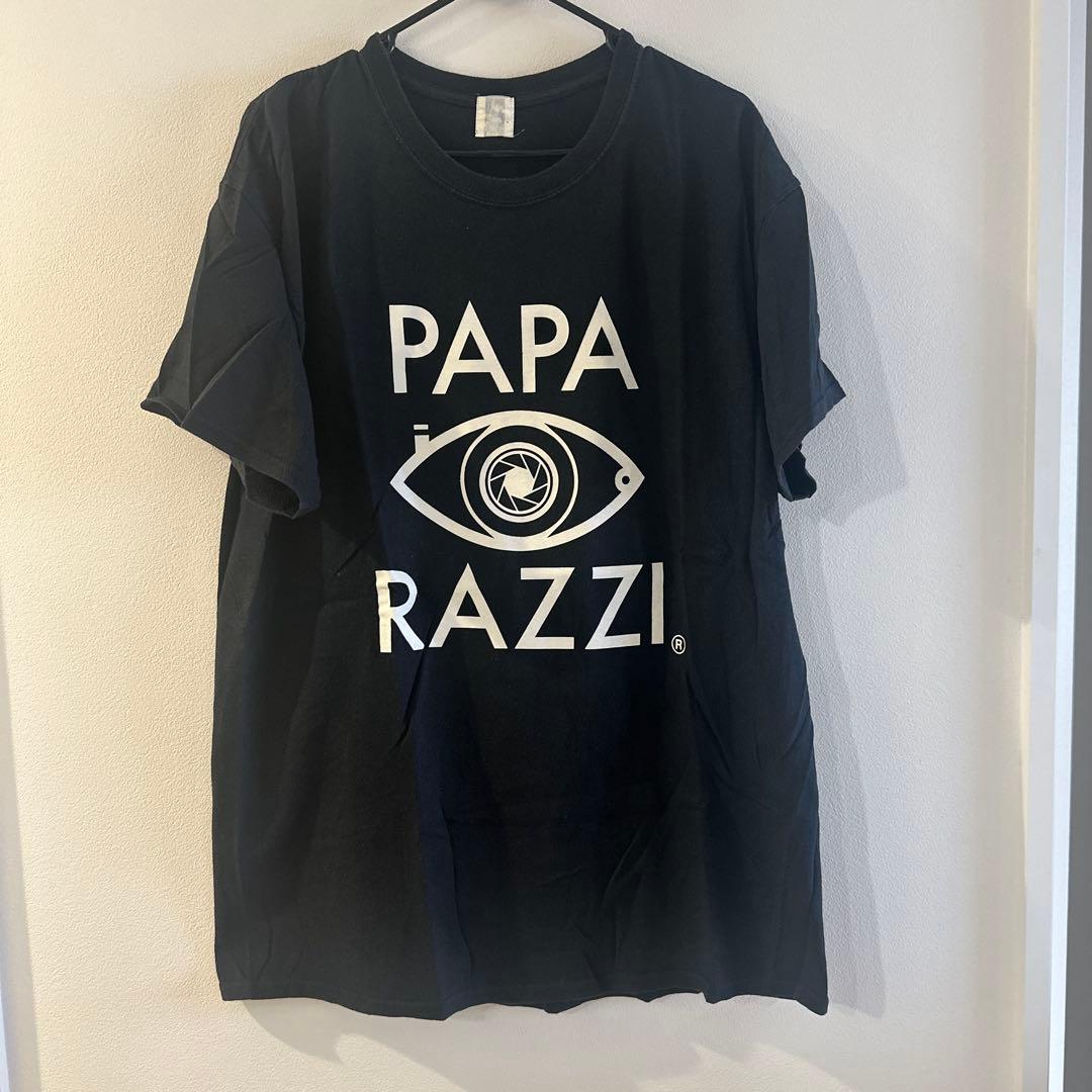 PAPA RAZZI 黒 Tシャツ