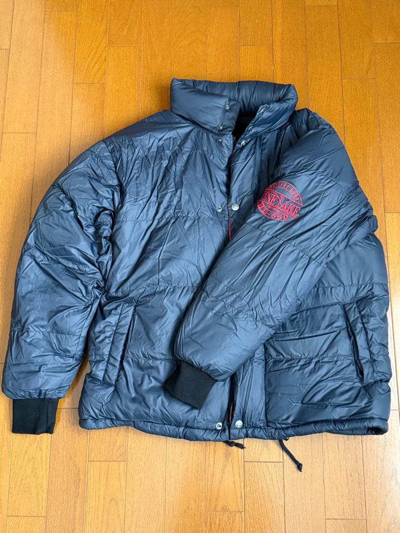 Shimizuダウンジャケット上下セット ブラック 防寒着 FINE LAKE