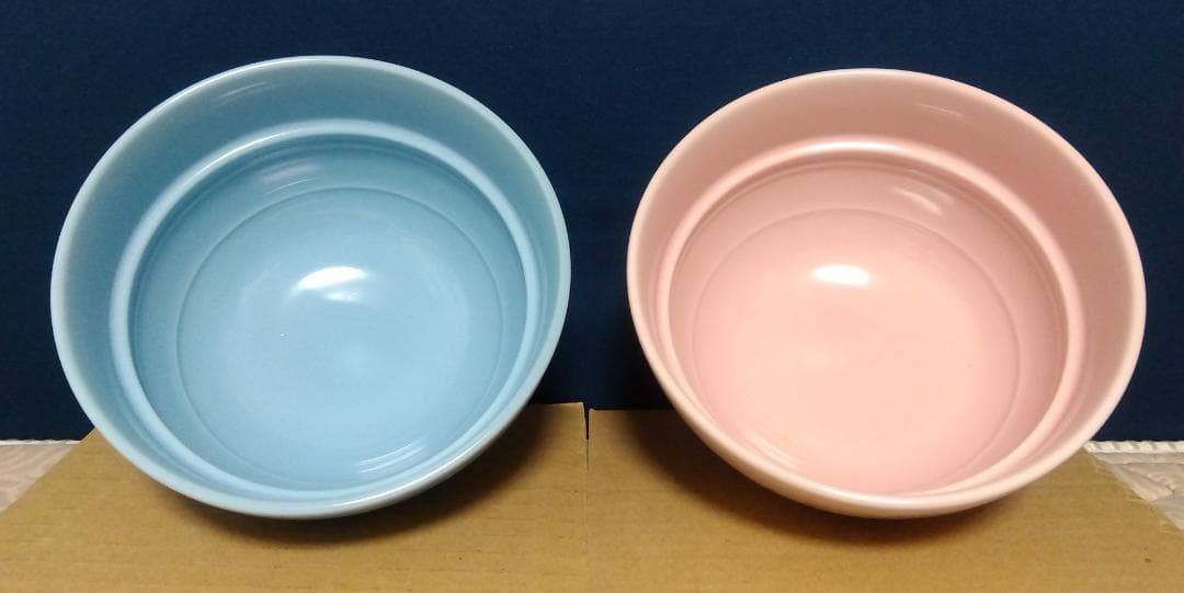 リラックマ レリーフ茶碗 陶器 日本製 全２種セット 2011年＜新品・未使用＞