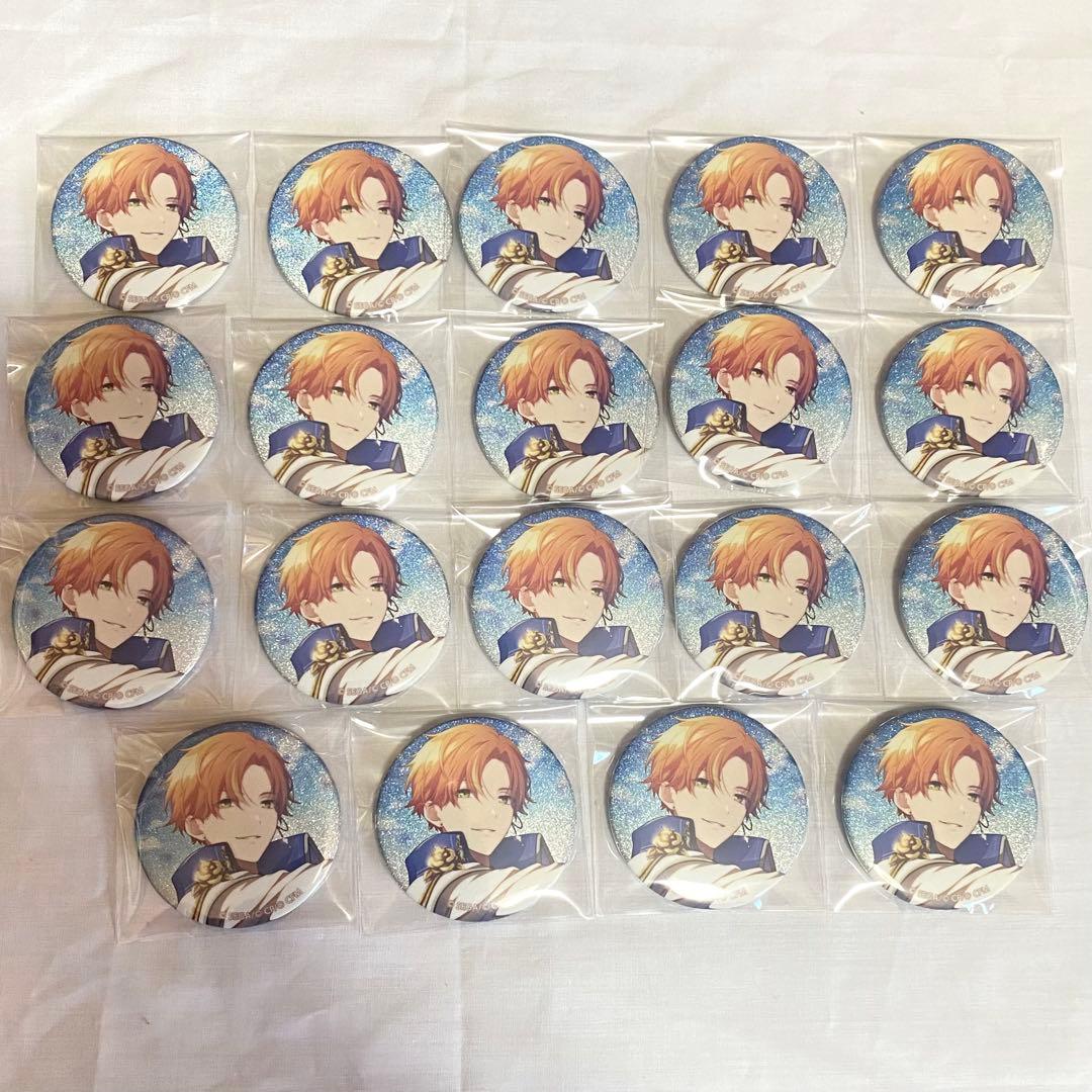 プロセカ 東雲彰人 グリッター缶バッジ 18b