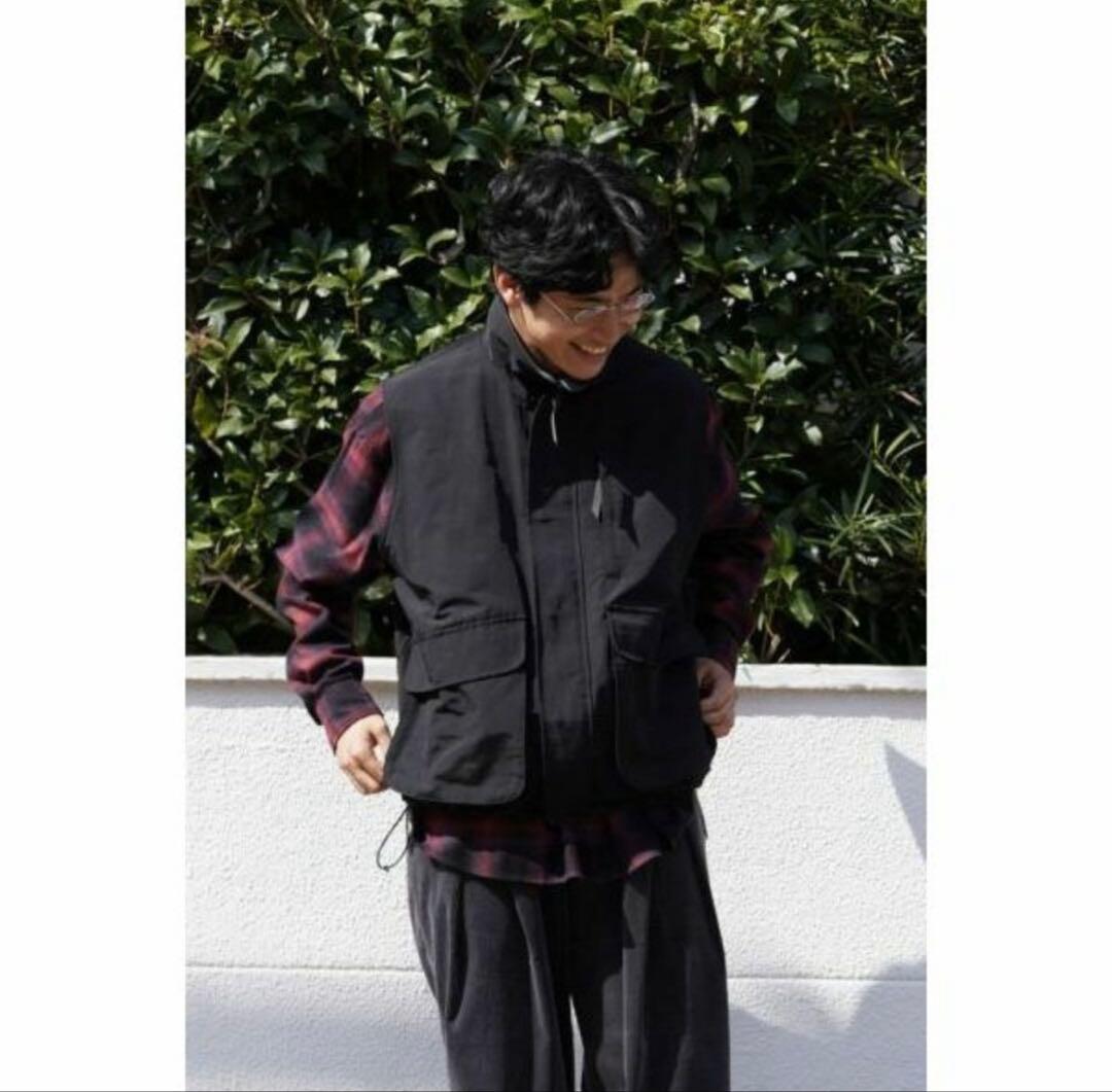 PWA WIND-STOP RV VEST BLACK プア　リバーシブルベスト