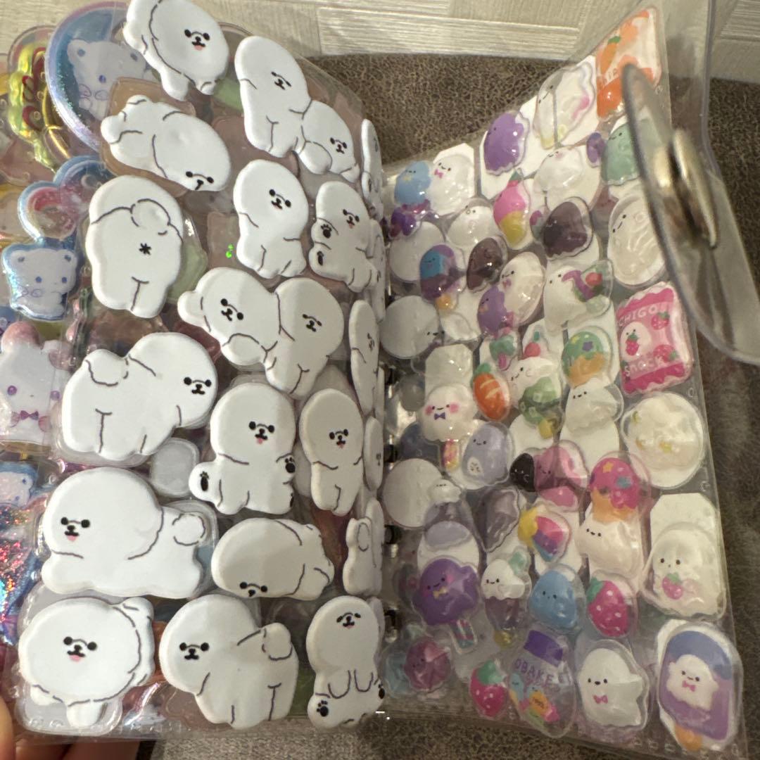 シール帳 完成品