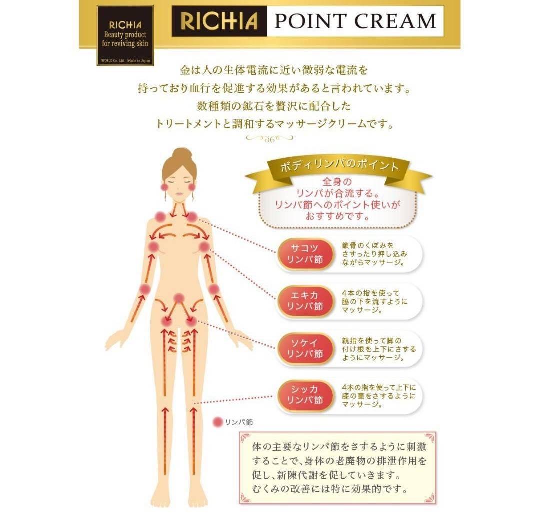 【C151.152.153】リチアポイントクリーム マッサージクリーム 300g