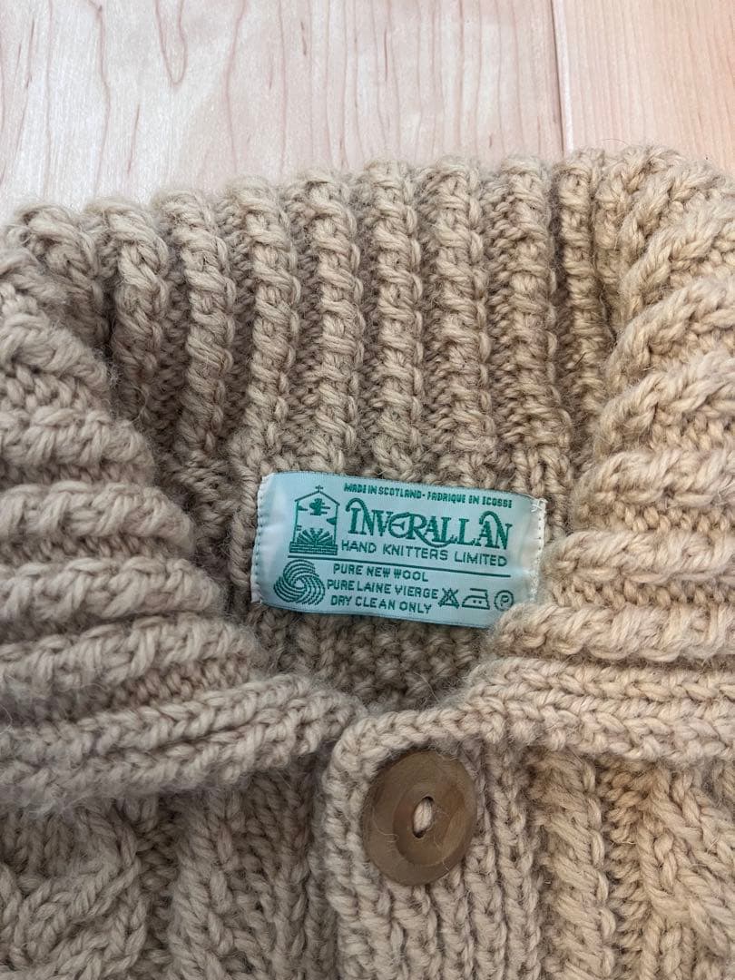 ユ*！様 【極美品】 INVERALLAN インバーアラン ニット カーディガン