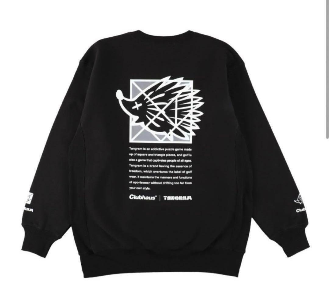 【限定】CLUBHAUS × TANGRAM SWEAT CREW Mサイズ