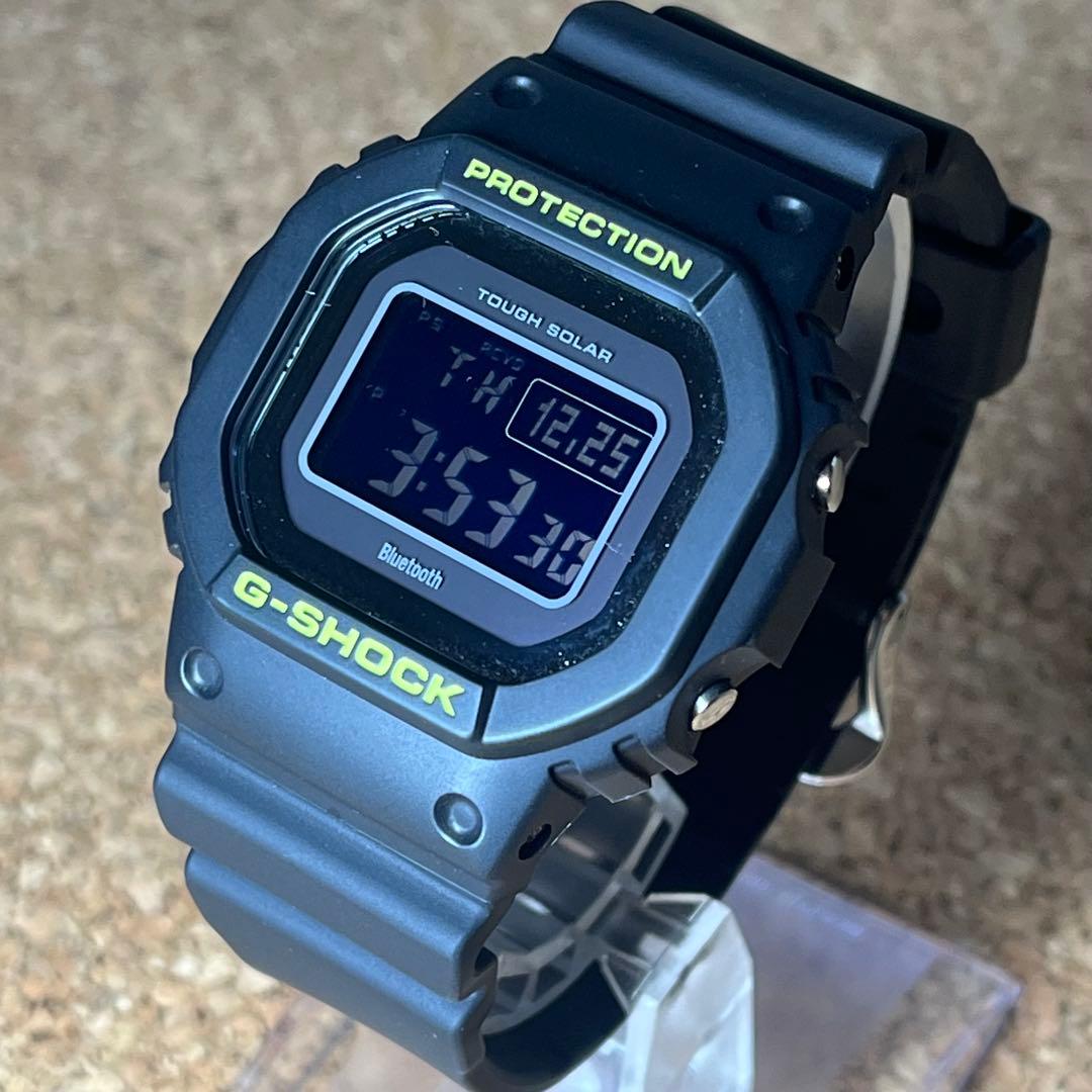 美品カシオGーSHOCK/GWーB5600 電波ソーラー／ブラック