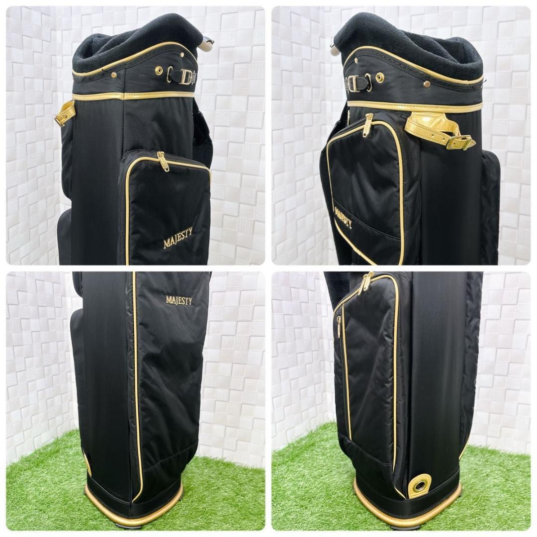 最高級 マジェスティ MAJESTY キャディバッグ 9型 47インチ カート式