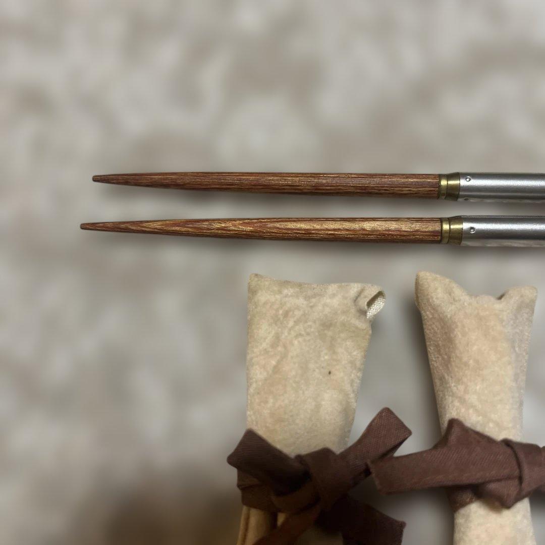  peak スノーピーク 廃盤品 和武器 円筒型 箸　2膳まとめ売り！