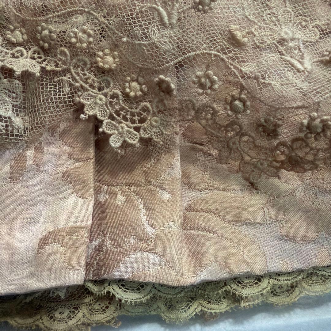 b*y様 18世紀 べべジュモードレス　レース シルク