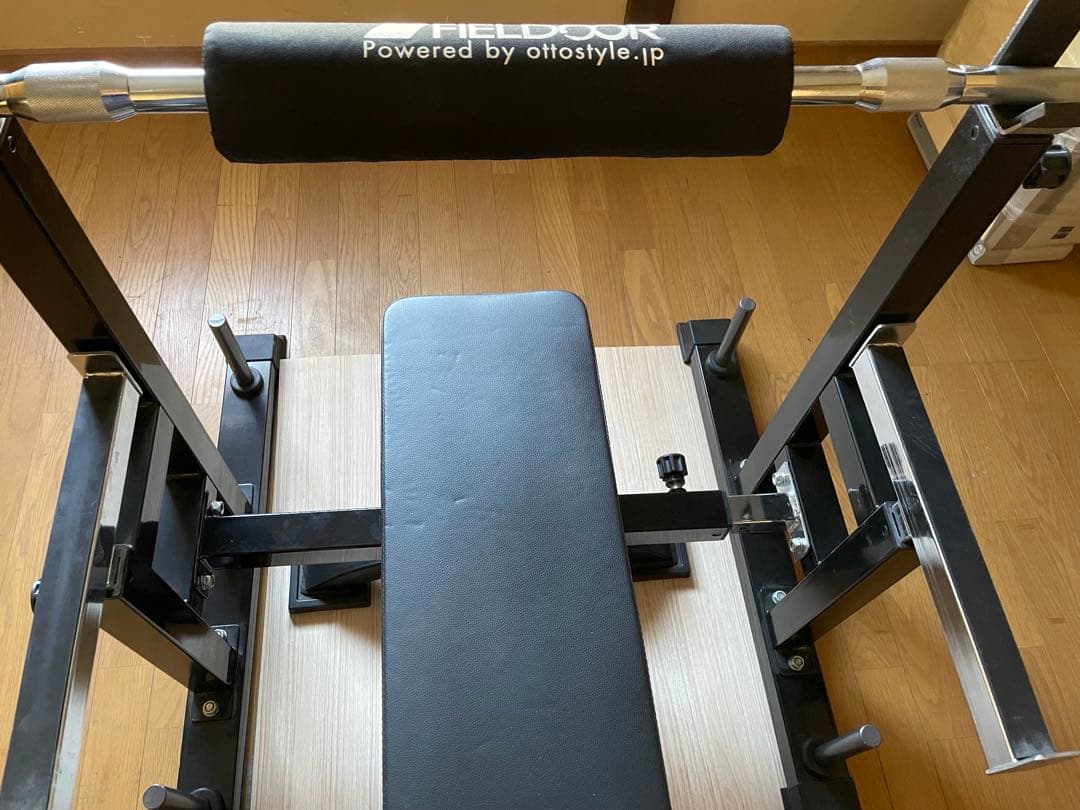 きよたれ　FIELDOR トレーニングベンチ ダンベル付き　引き取り希望