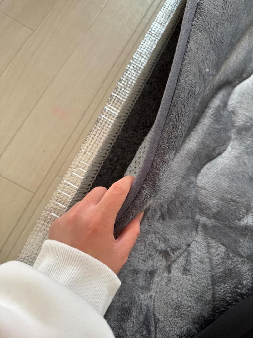 【ヒロ】fuwawa こたつ敷布団 長方形 大判 冬用 こたつマット