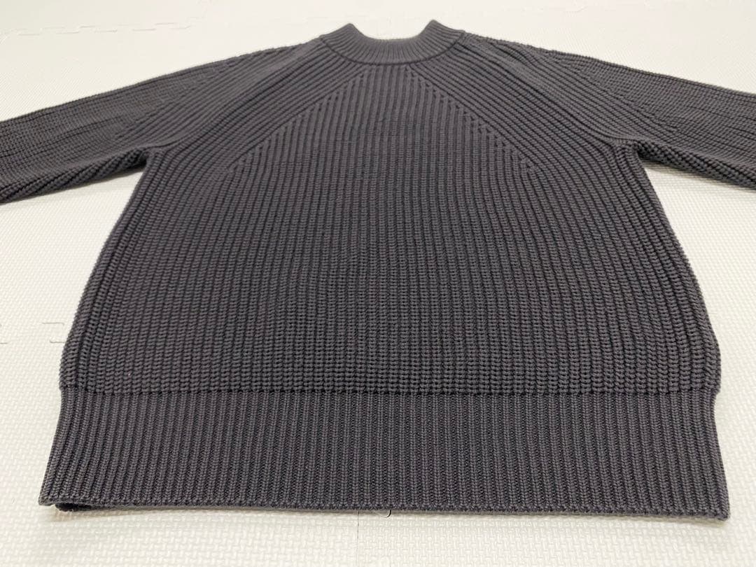 BATONER バトナー シグネチャー モックネック ダークグレー サイズ1