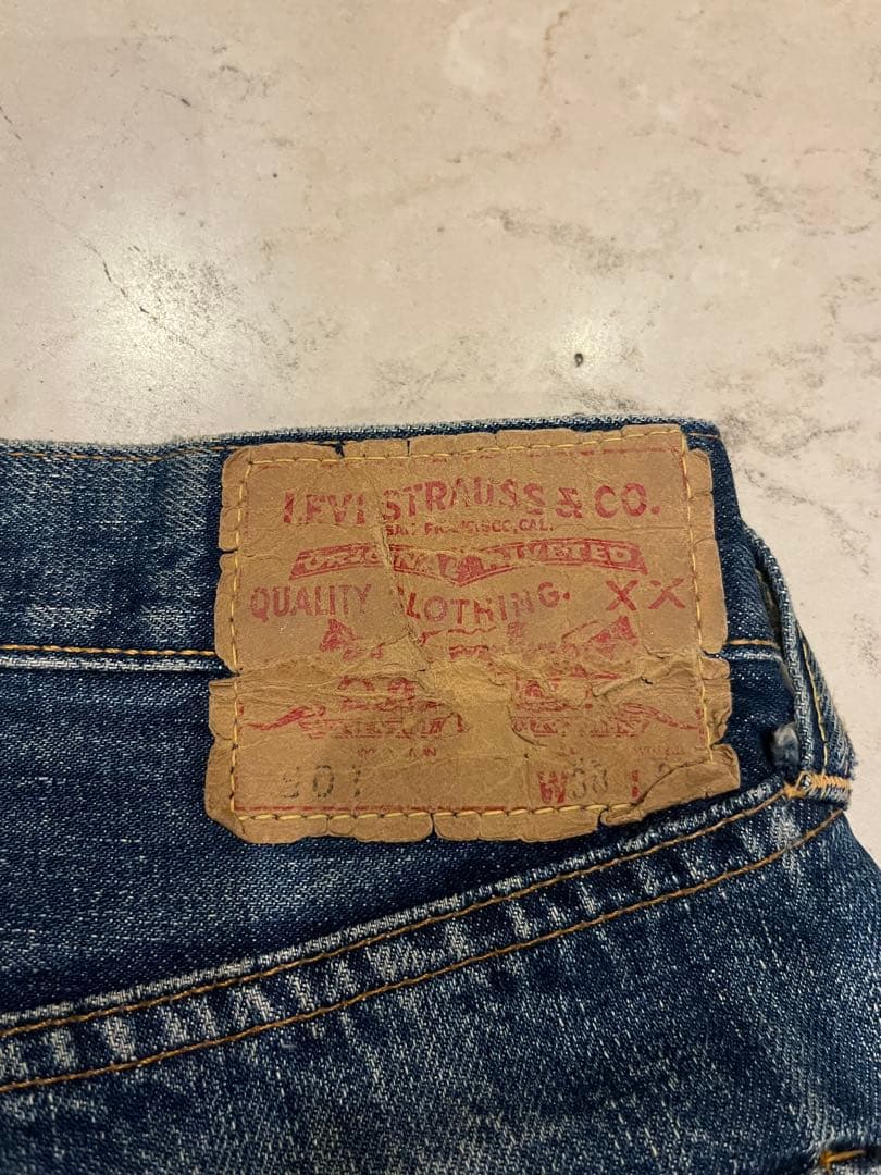 60s Levi's 501 big-E 濃紺　W38L31