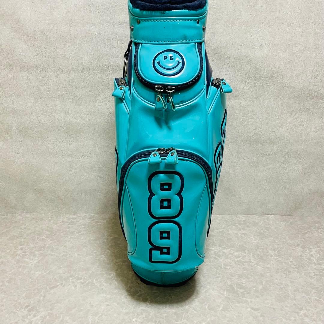 PEARLY GATES パーリーゲイツ キャディバッグ ゴルフバッグ エナメル