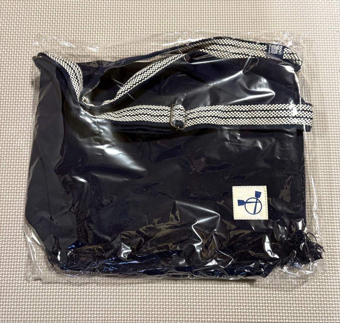 奥田民生×中国新聞　元気応援ショルダーバッグ　紺色