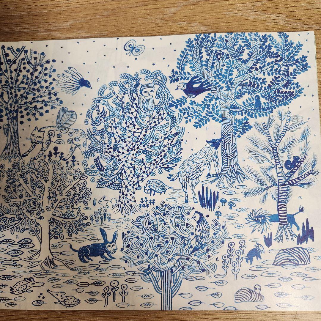 ミナペルホネン　紙　テキスタイル　ぺぱぷんたす　garabon