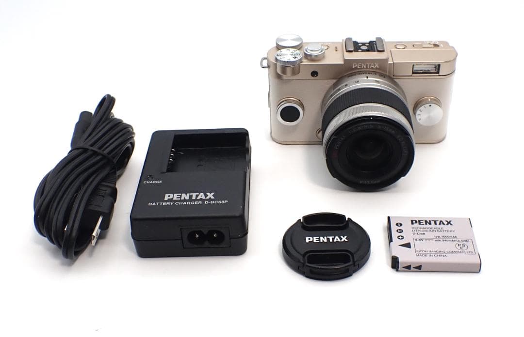 PENTAX Q-s1＋02レンズ+バッテリー＋充電器