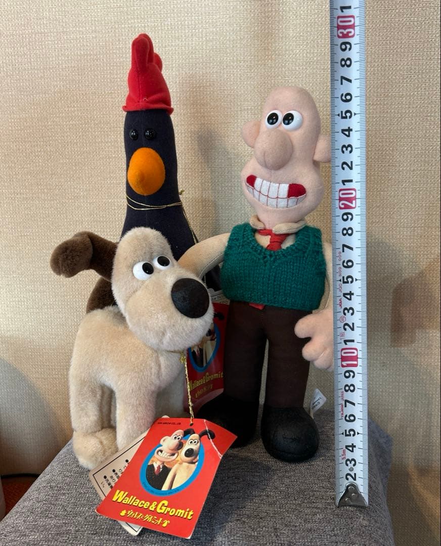 【超希少】ウォレスとグルミット　人形　ぬいぐるみ