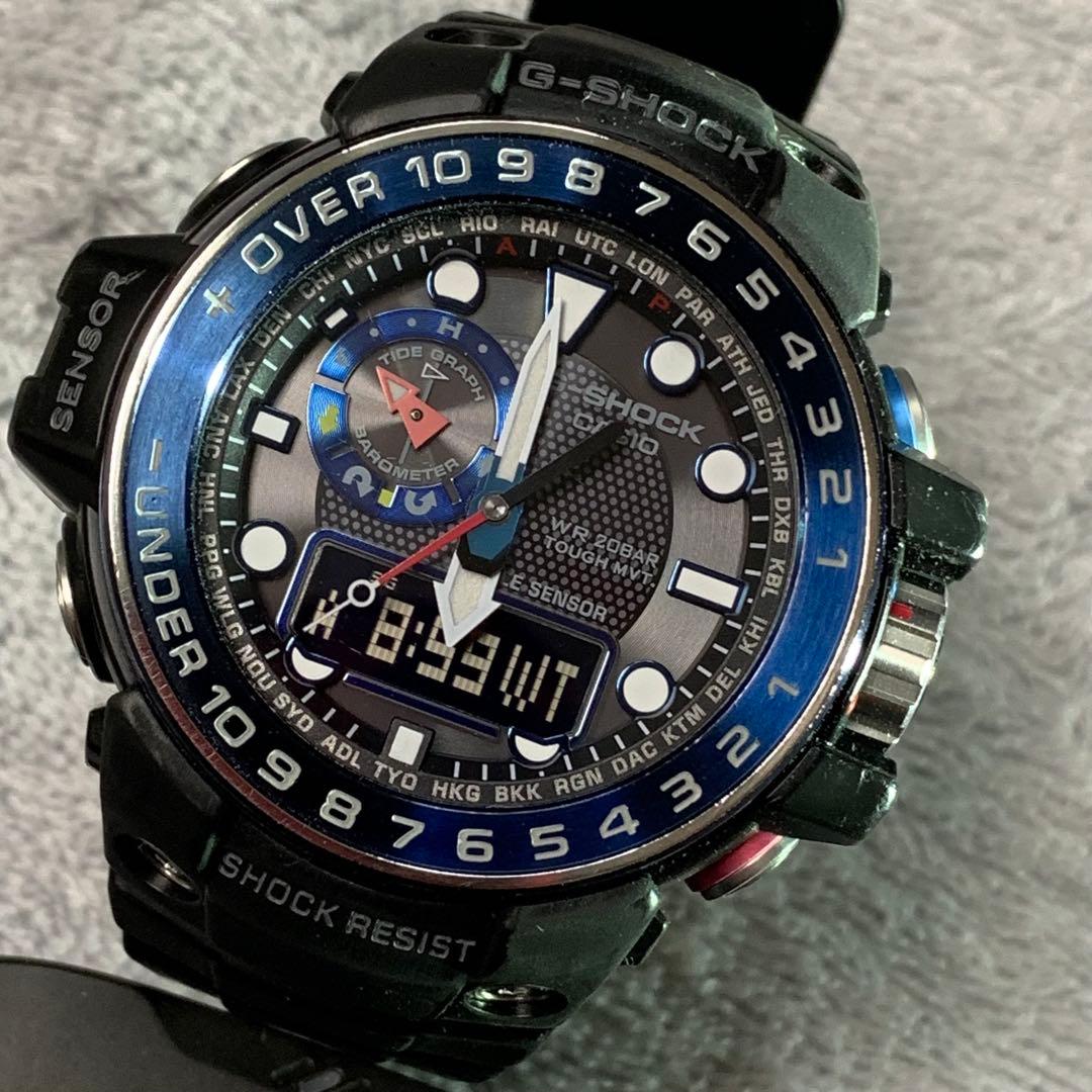 時計 CASIO G-SHOCK GWN-1000B Marine Blue