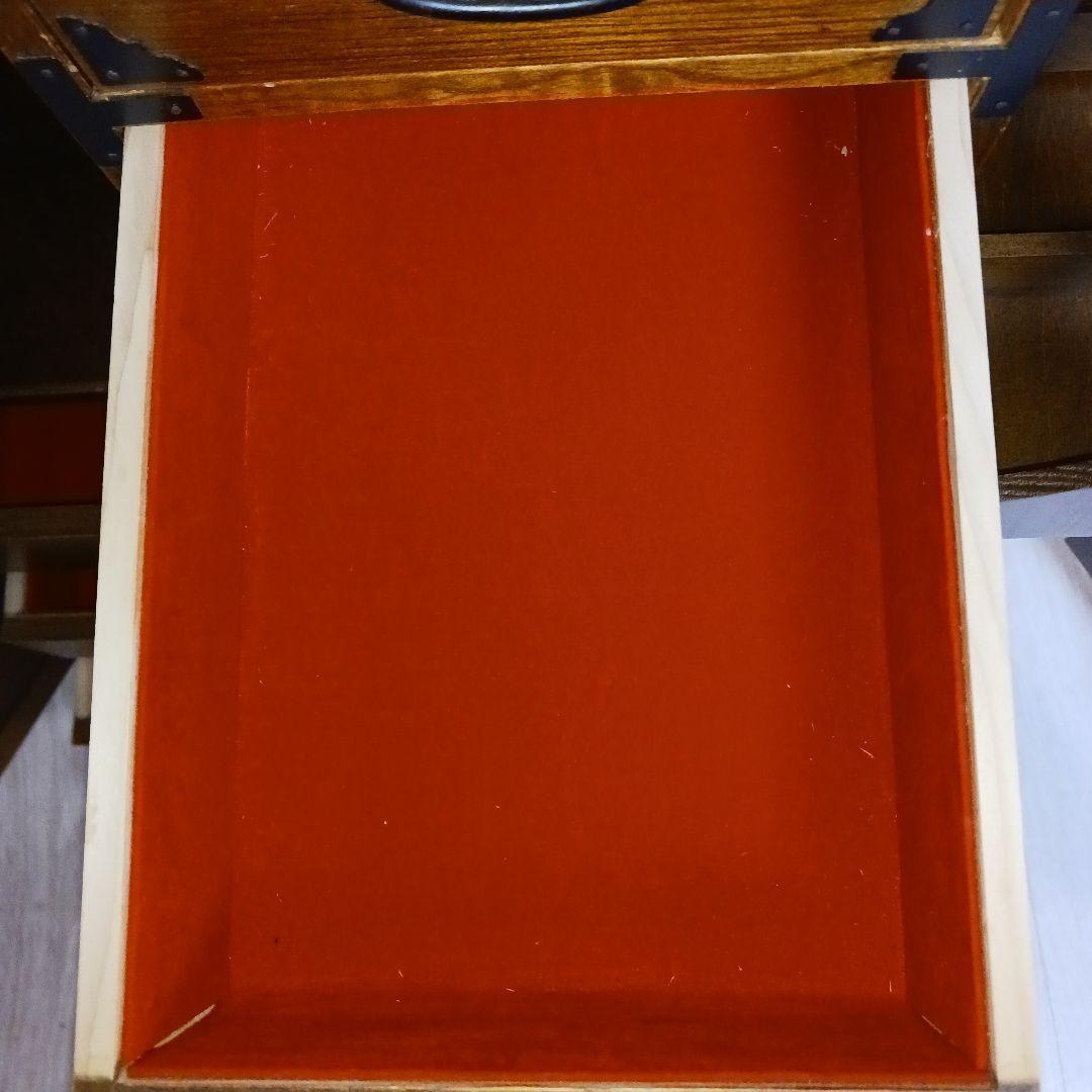 希少 箪笥 裁縫箱 木箱 からくり 隠し有り 古道具 和ダンス レトロ