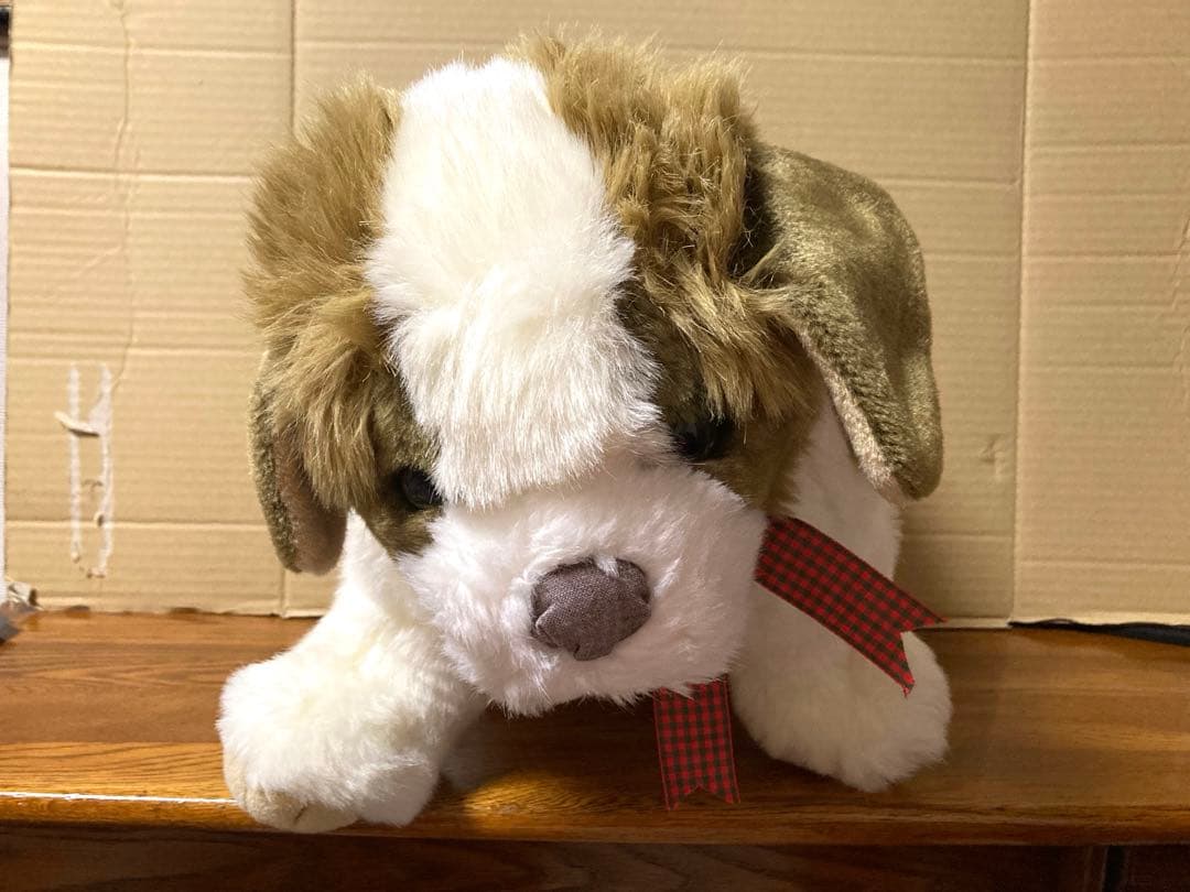 80年代 ビンテージ 日本製 オリヨン 犬 ワンちゃん ぬいぐるみ 当時物