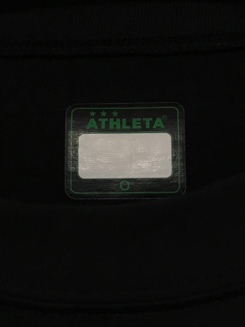 東京ヴェルディ×ATHLETA　ロンT ブラック　Oサイズ