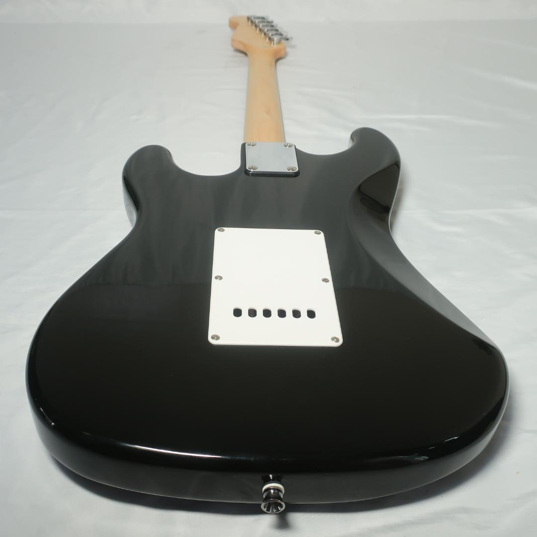 弦交換 美品 SELDER エレキギター ストラトタイプ BK