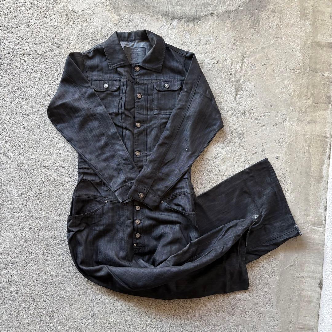 ballsybrothers rayondenimツナギ　L