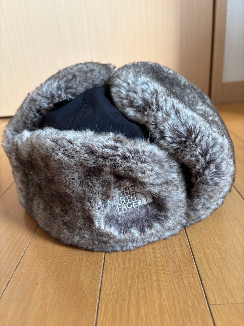 【美品】ノースフェイス インサレーションボンバーキャップブラック　L