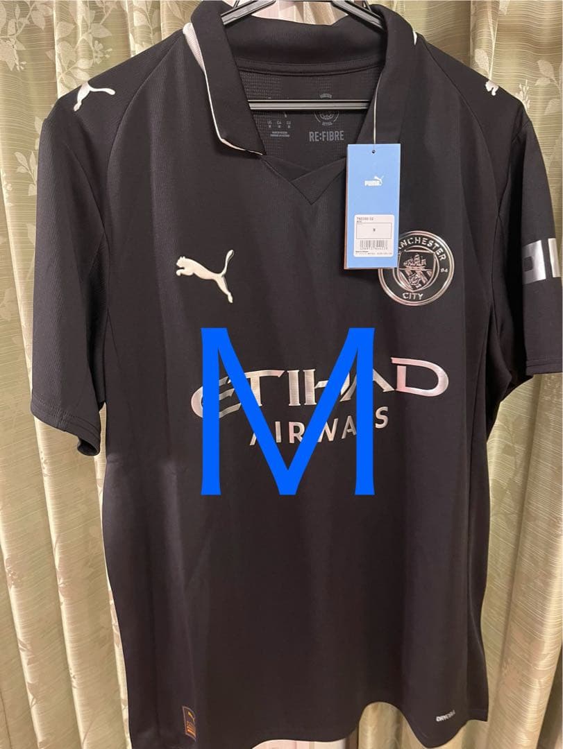 新品タグ付き 25-26 マンチェスターシティ レプリカユニフォーム アウェイ