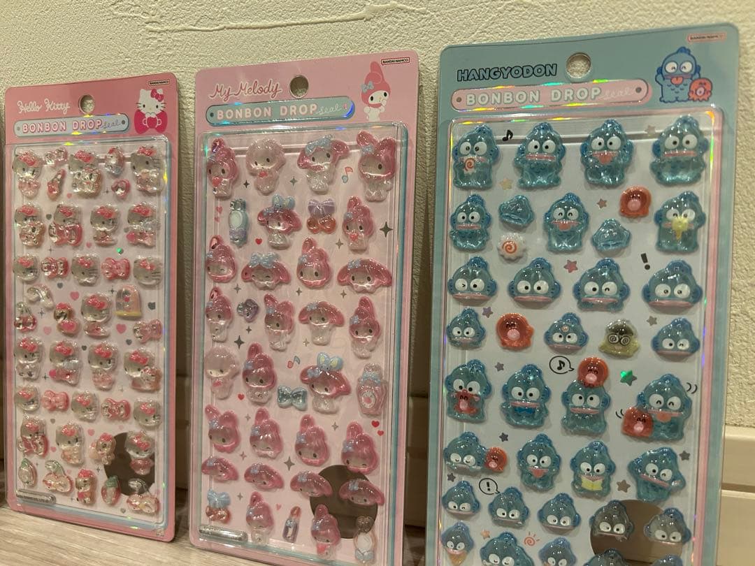 ボンボンドロップシール 正規品　サンリオ第一弾　通常サイズ（大）
