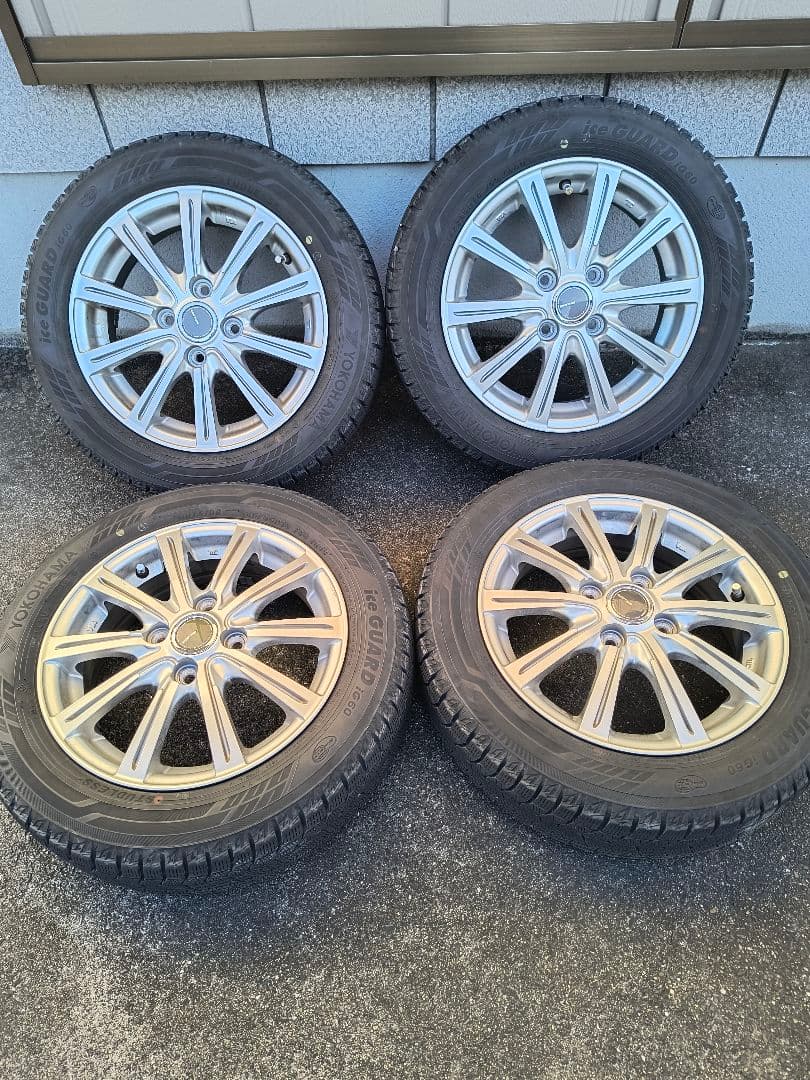 YOKOHAMA スタッドレスタイヤ ホイールセット　155/65　14インチ