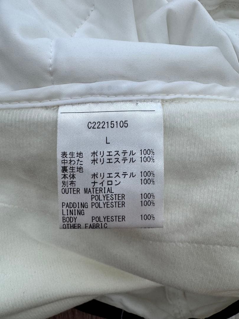 Callaway 中綿ダウンジャケット L ホワイト【中古】