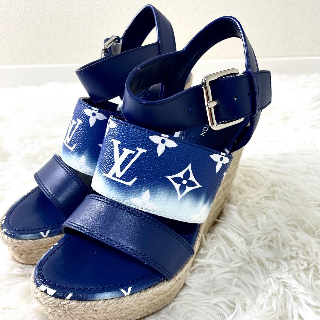 ルイヴィトン　スターボードライン 厚底サンダル　LVエスカル 21.5cm