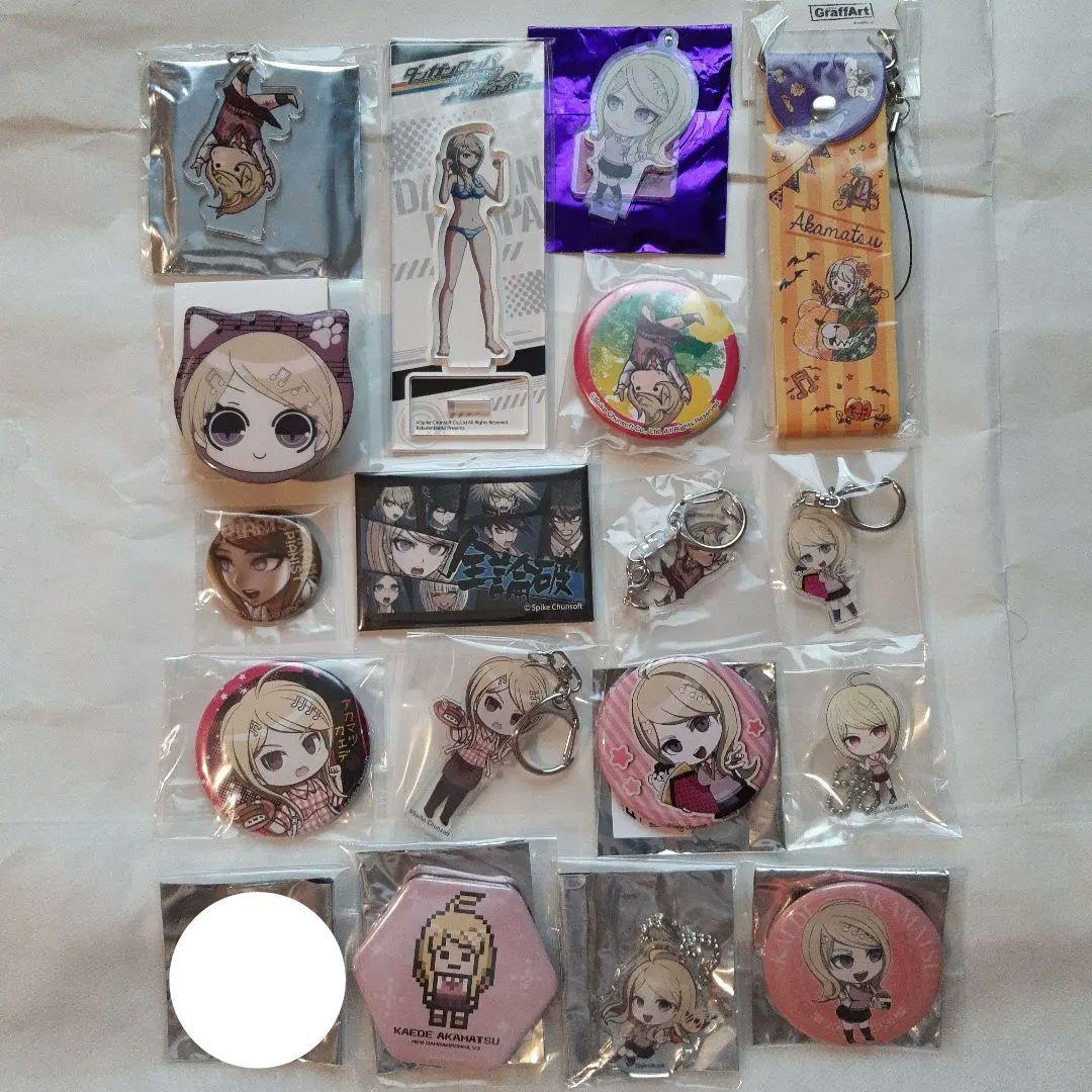 ダンガンロンパ　V3　赤松楓　17点セット　けもみみ　反論　缶バッジ等