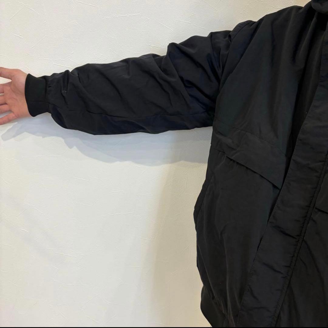 【くれまぐエア】エクストララージ アーチロゴ ナイロンパファージャケット XL