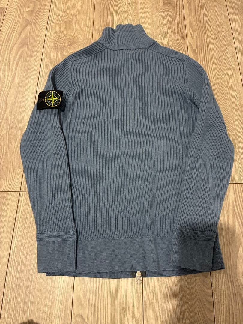 STONE  ドライバーズニット　Lサイズ　ブルー