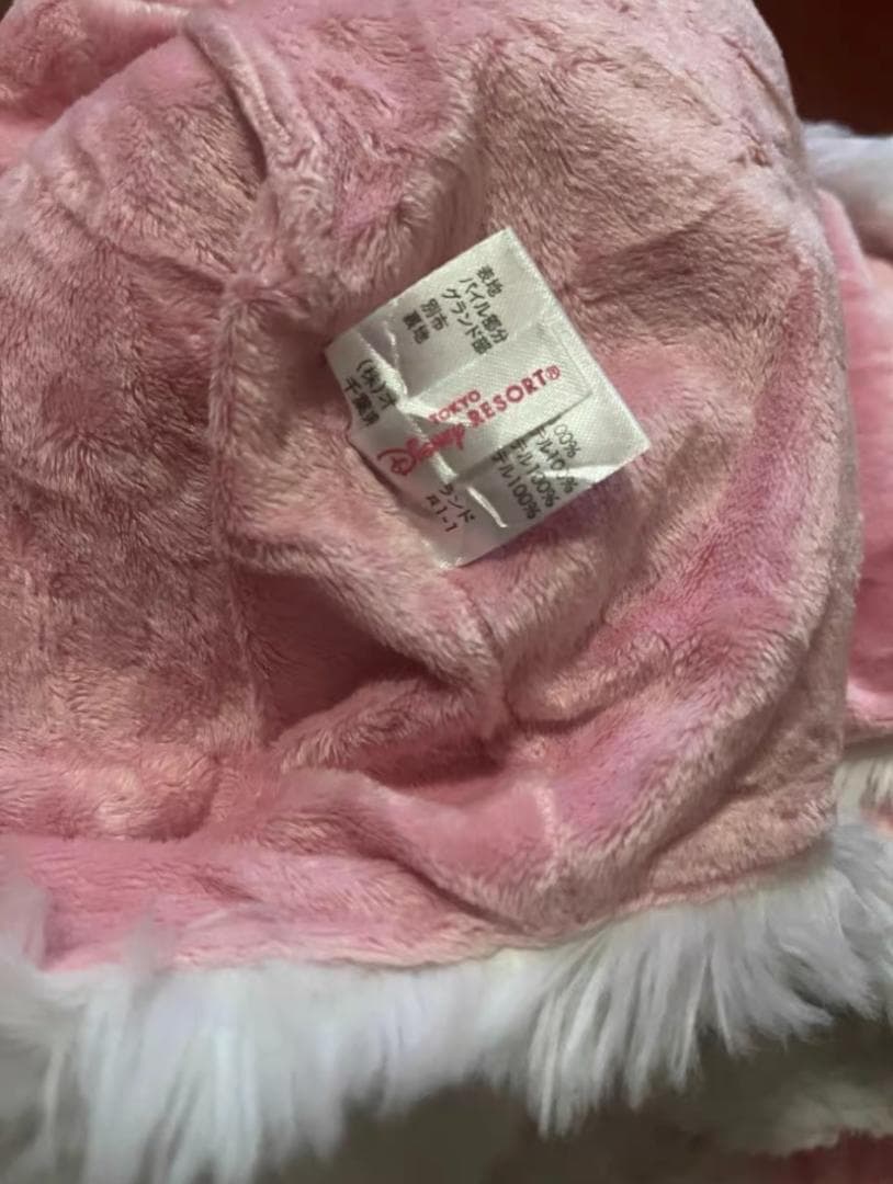 ディズニーリゾート うさぎデザイン ファーキャップ