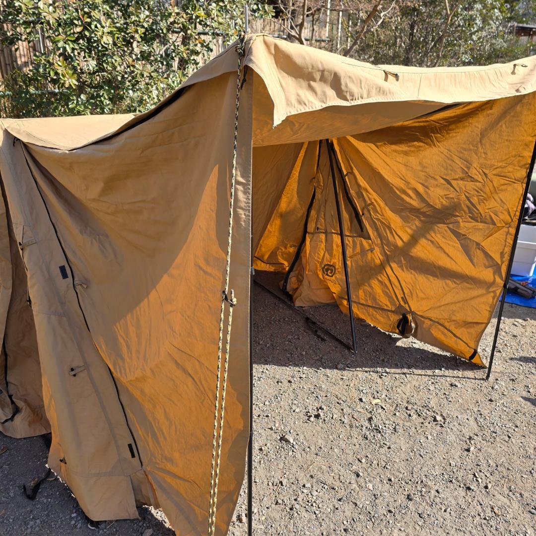 【GO Glamping】パップテントTC +〈豪華カスタムフルSET！〉