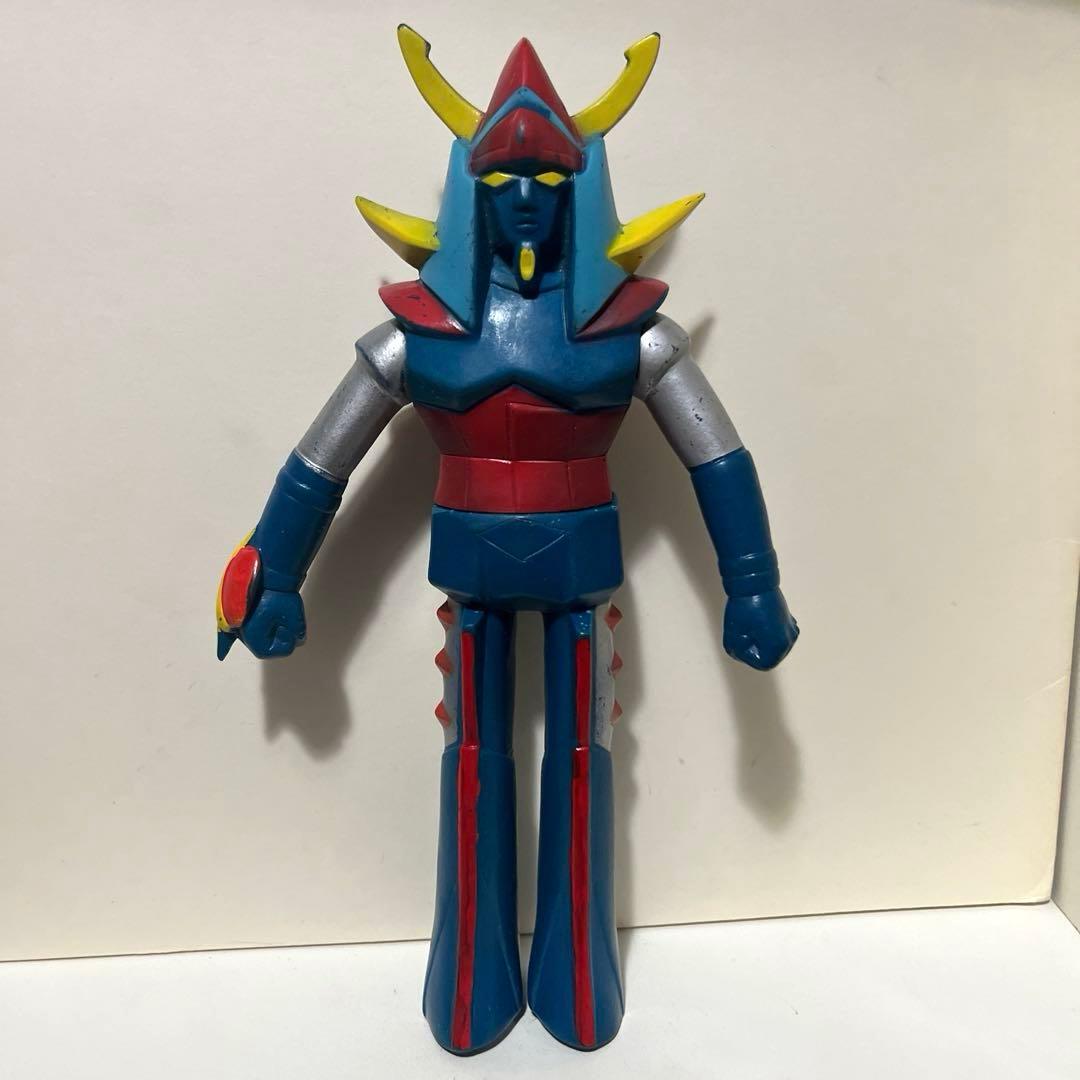 無版権 勇者ライディーン パチソフビ フィギュア 当時物