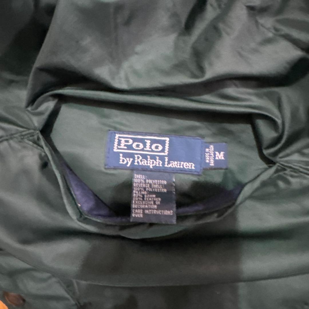 ラルフローレン ダウンベスト リバーシブル ヴィンテージ 90s