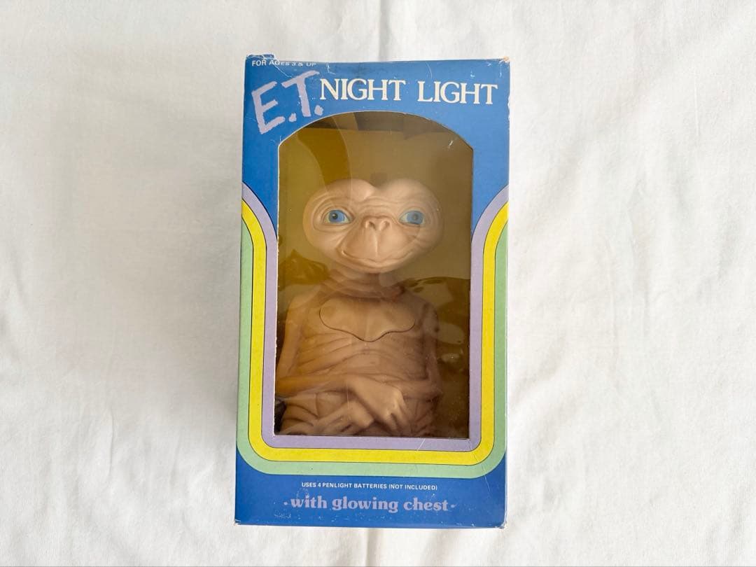 E.T. NIGHT LIGHT ナイトライト フィギュア ライト付き 新品